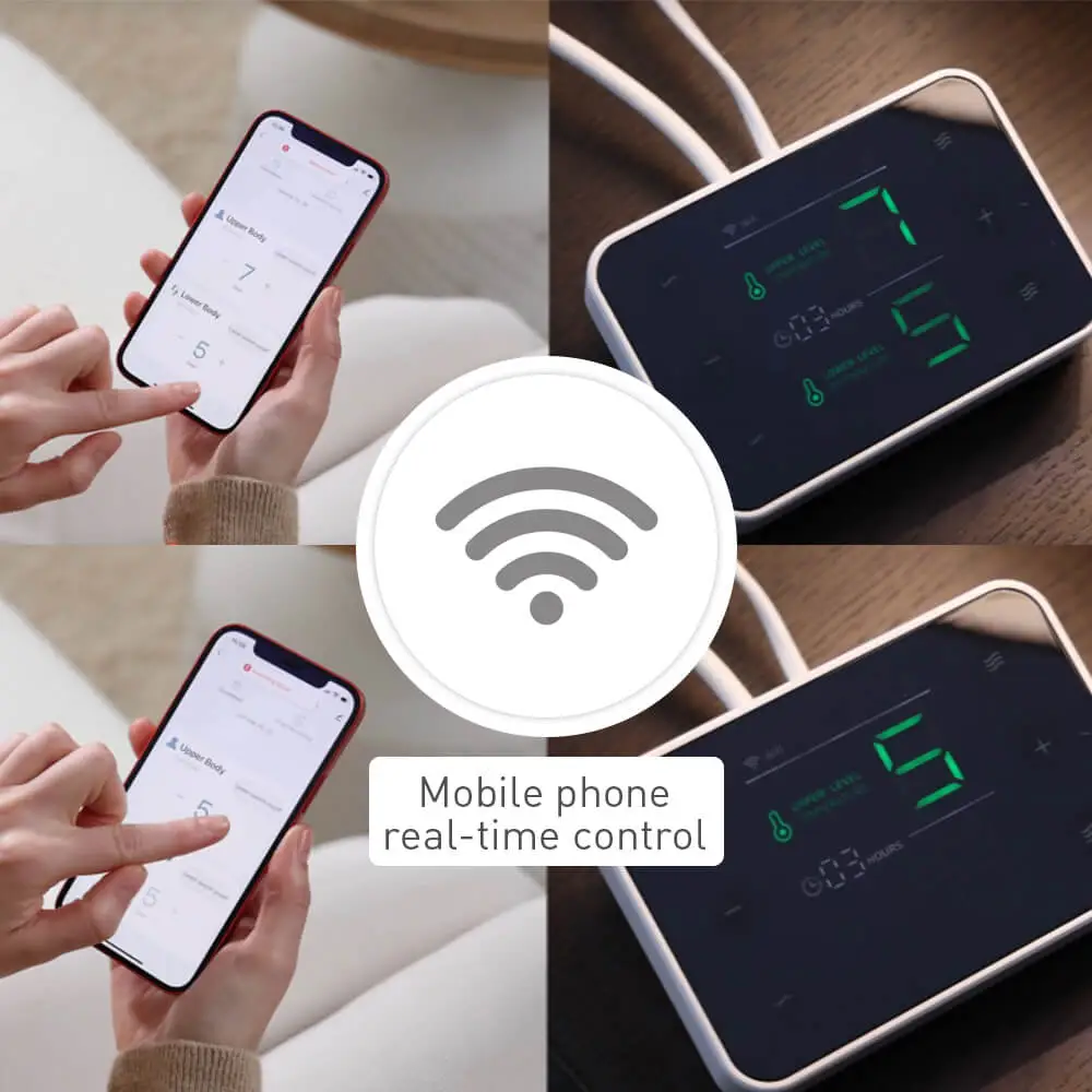 electric blanket phone control wifi controlled electric blanket
